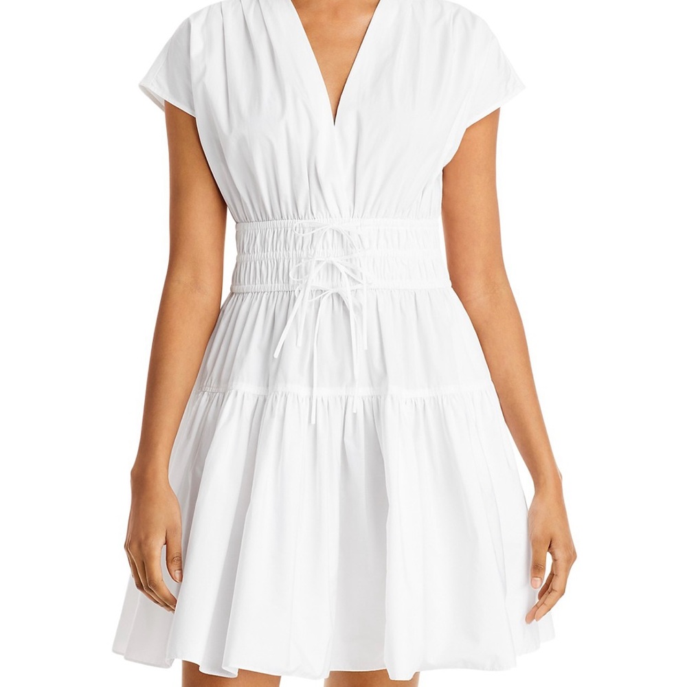 Derek Lam White Mini Dress